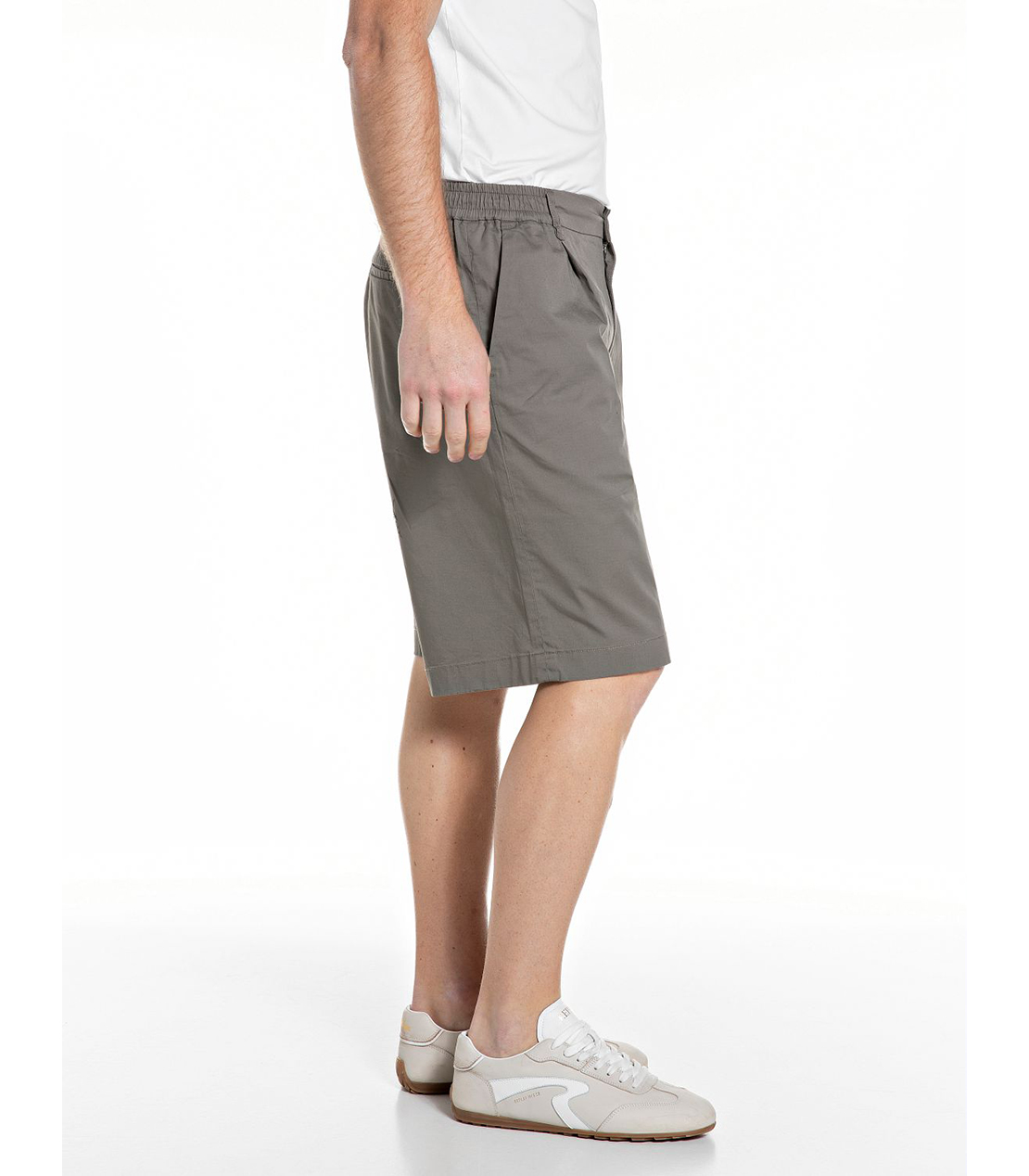 コットンツイルショーツ 詳細画像 グレー 3